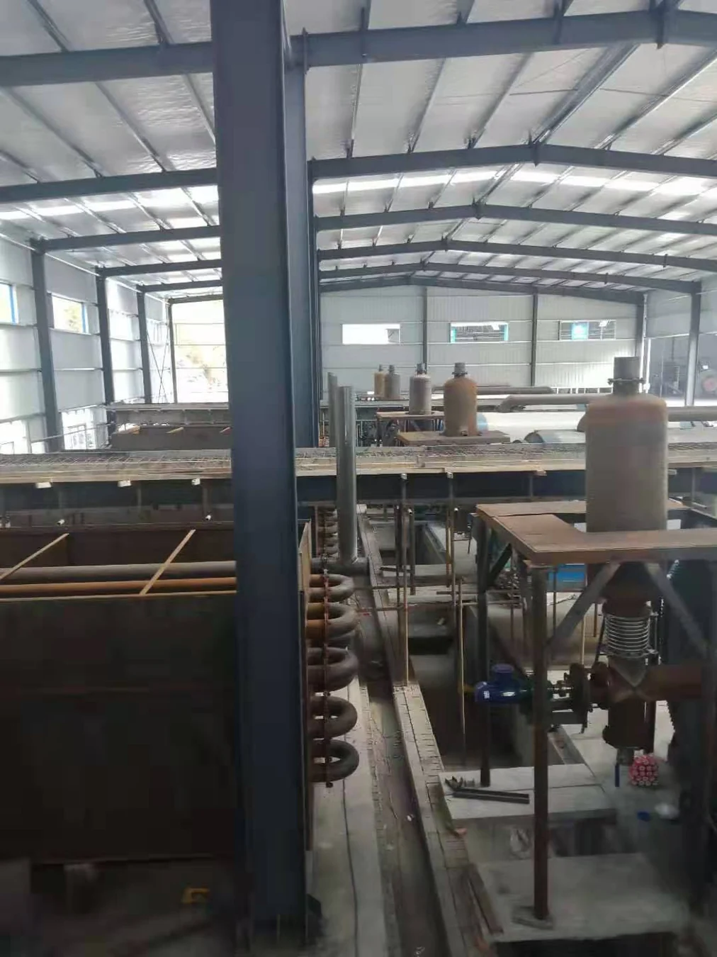 Ankang, Shaanxi Province, China - Han River basin within the Qinba (Qinling-Daba) mountain region project equipment