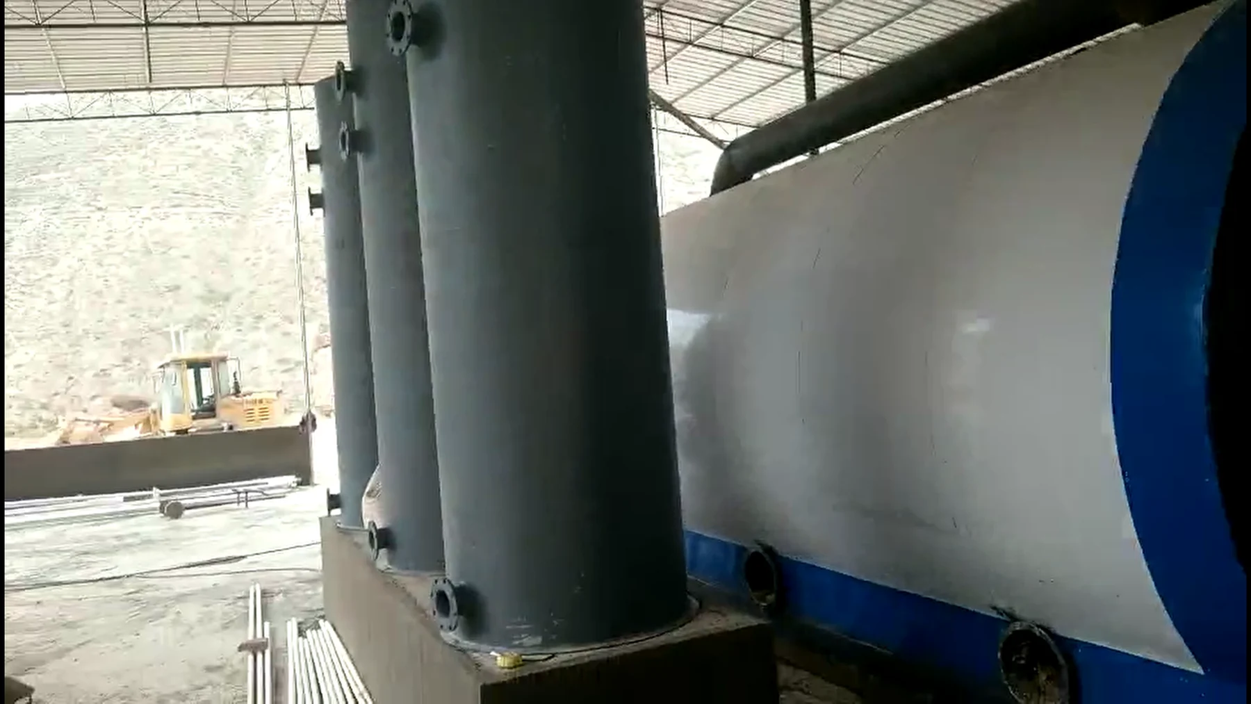 Longnan, Gansu Province, western China (Qinling-Daba mountainous region) project equipment