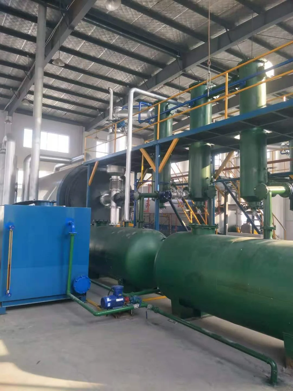 Yancheng, Jiangsu Province, on the flat coastal plain of eastern China project equipment