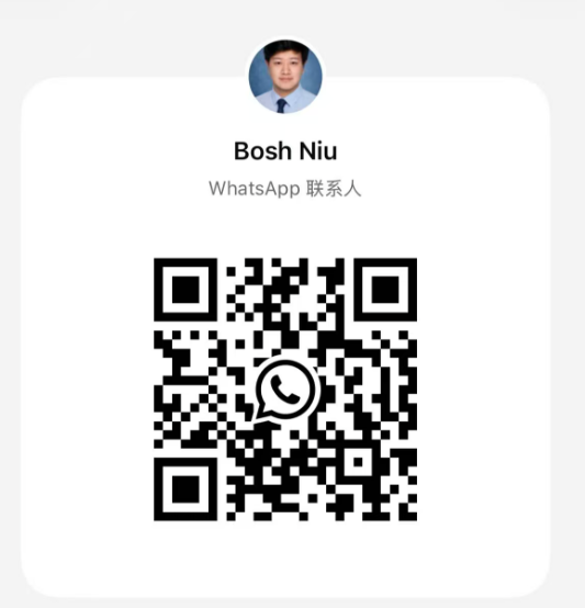 Bosh Niu WhatsApp QR code