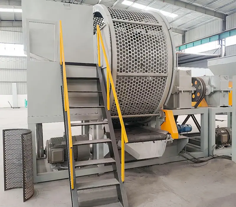 Industrial Waste Tyre Shredder
