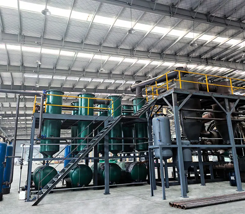 Municipal Solid Waste Batch Pyrolysis Plant