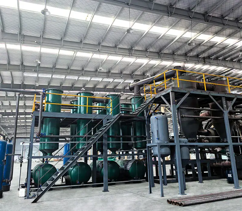 Municipal Solid Waste Batch Pyrolysis Plant
