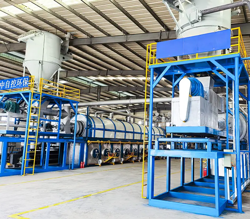 Waste Tyre Continuous Pyrolysis Plant