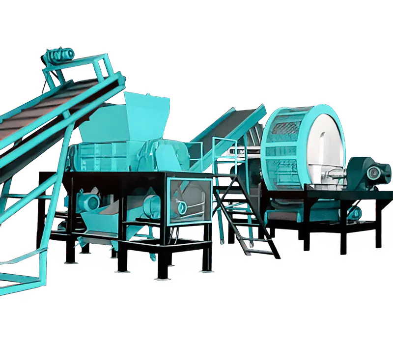 Industrial Waste Tyre Shredder
