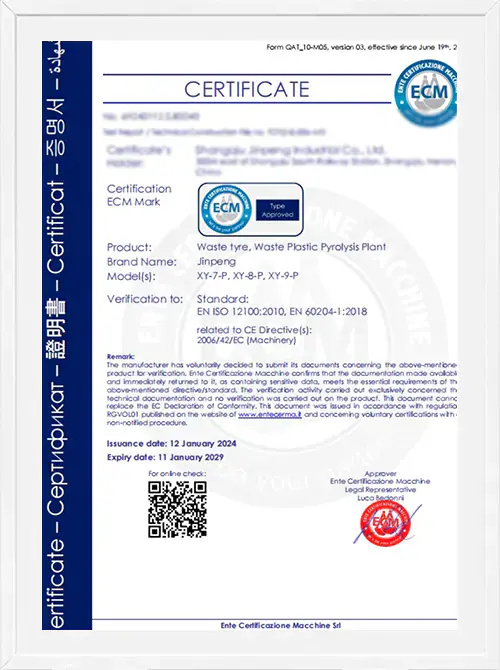 ECM Certificate