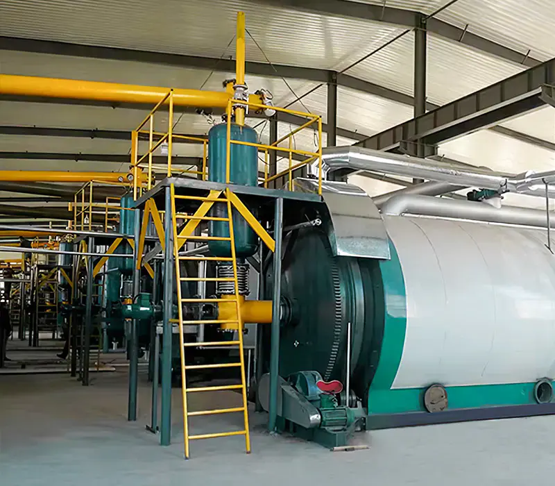 Oil Sludge Refining Batch Pyrolysis Plant