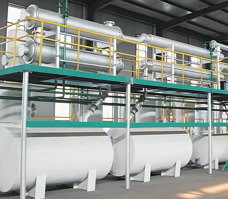 Atmospheric Vacuum Distillation Plant for Waste Engine Oil​​